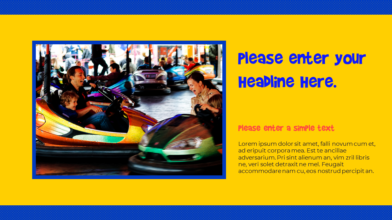 Amusement Park PPT Templates Design