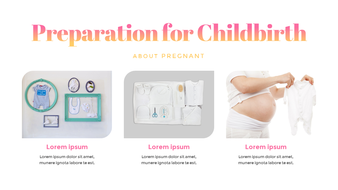 Pregnancy And Childbirth Slide Presentation