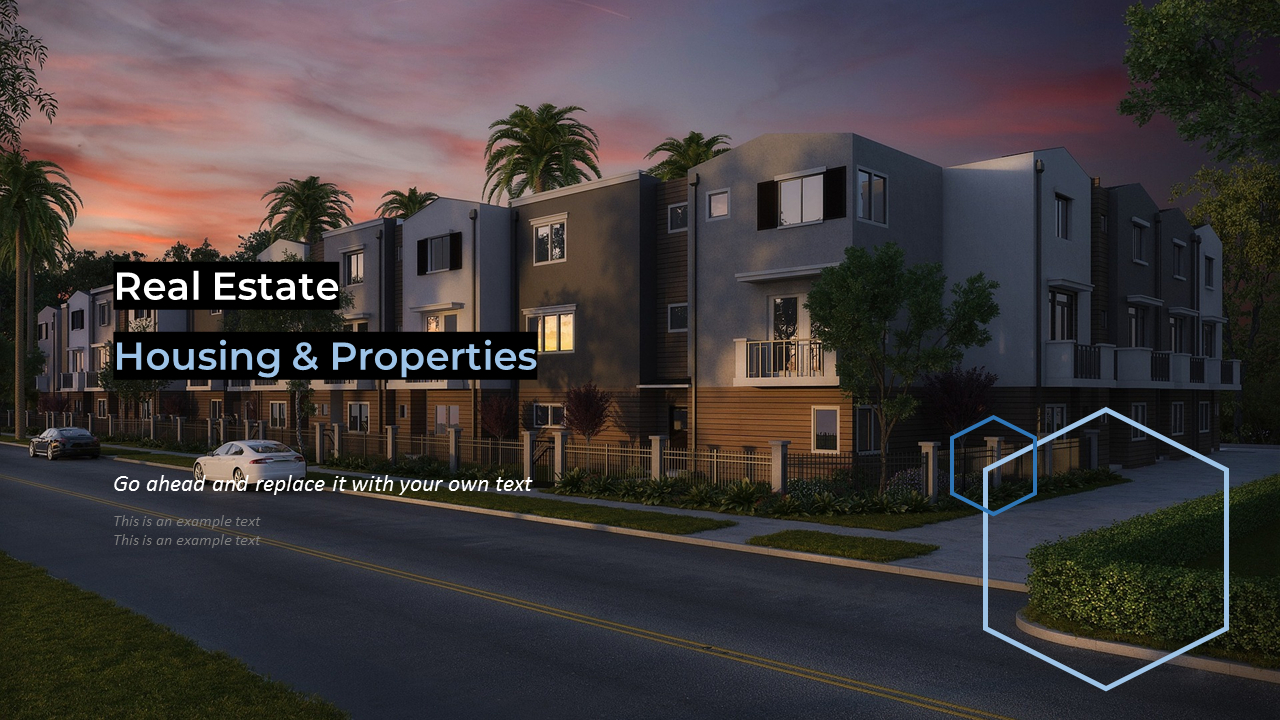 Real Estate PowerPoint Templates for Presentation