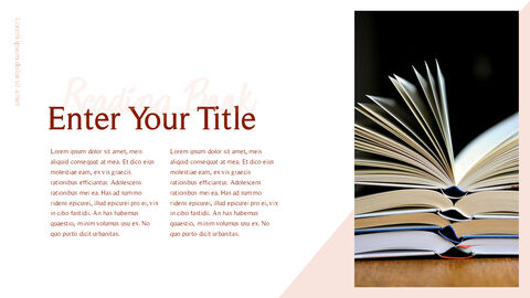 Read a Book Day PowerPoint Design