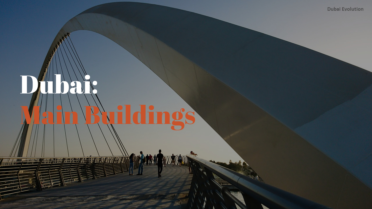 Dubai Evolution PPT Background Images