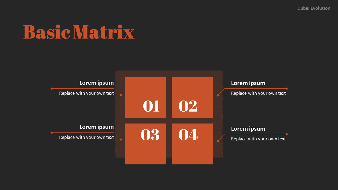 Dubai Evolution PPT Background Images