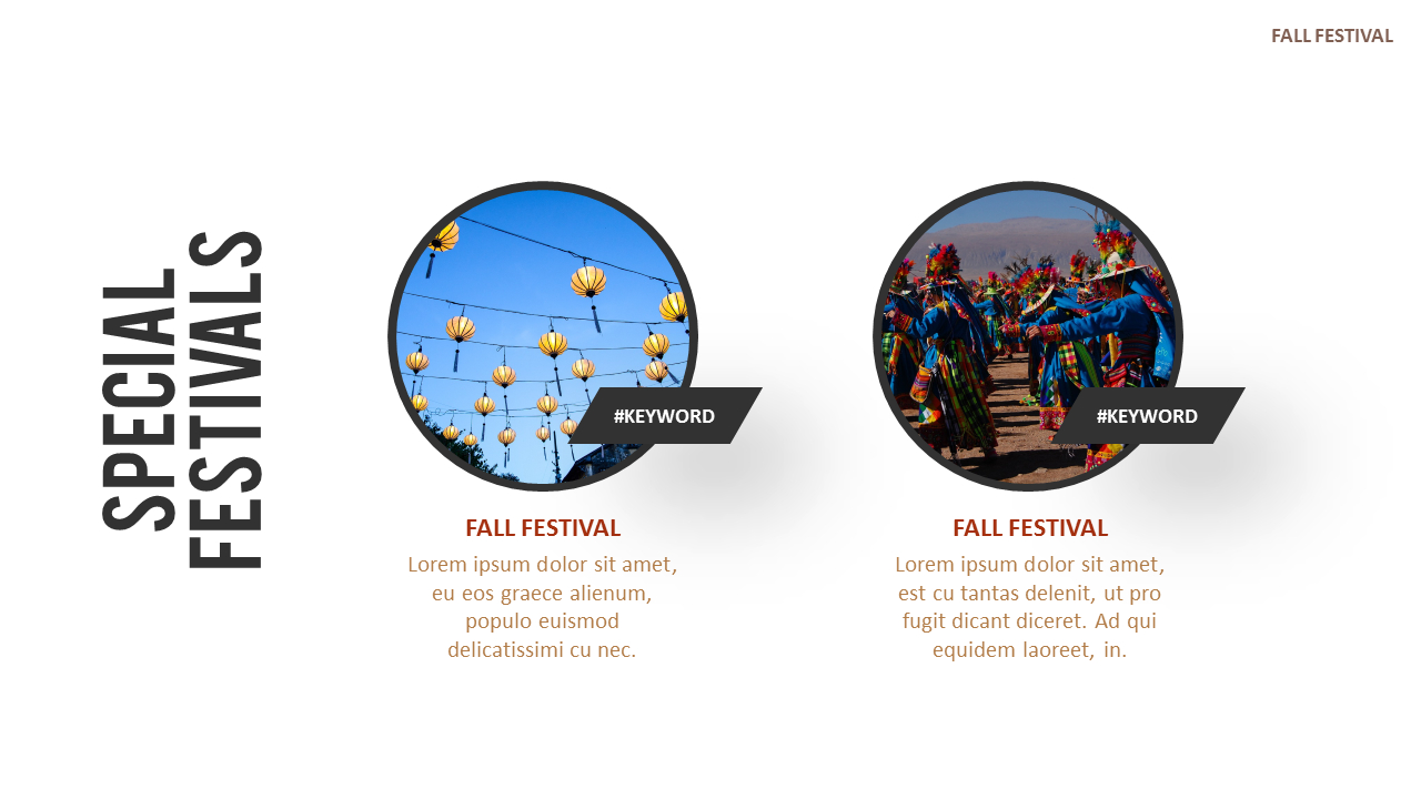 Special Fall Festivals Outline PPT Presentation