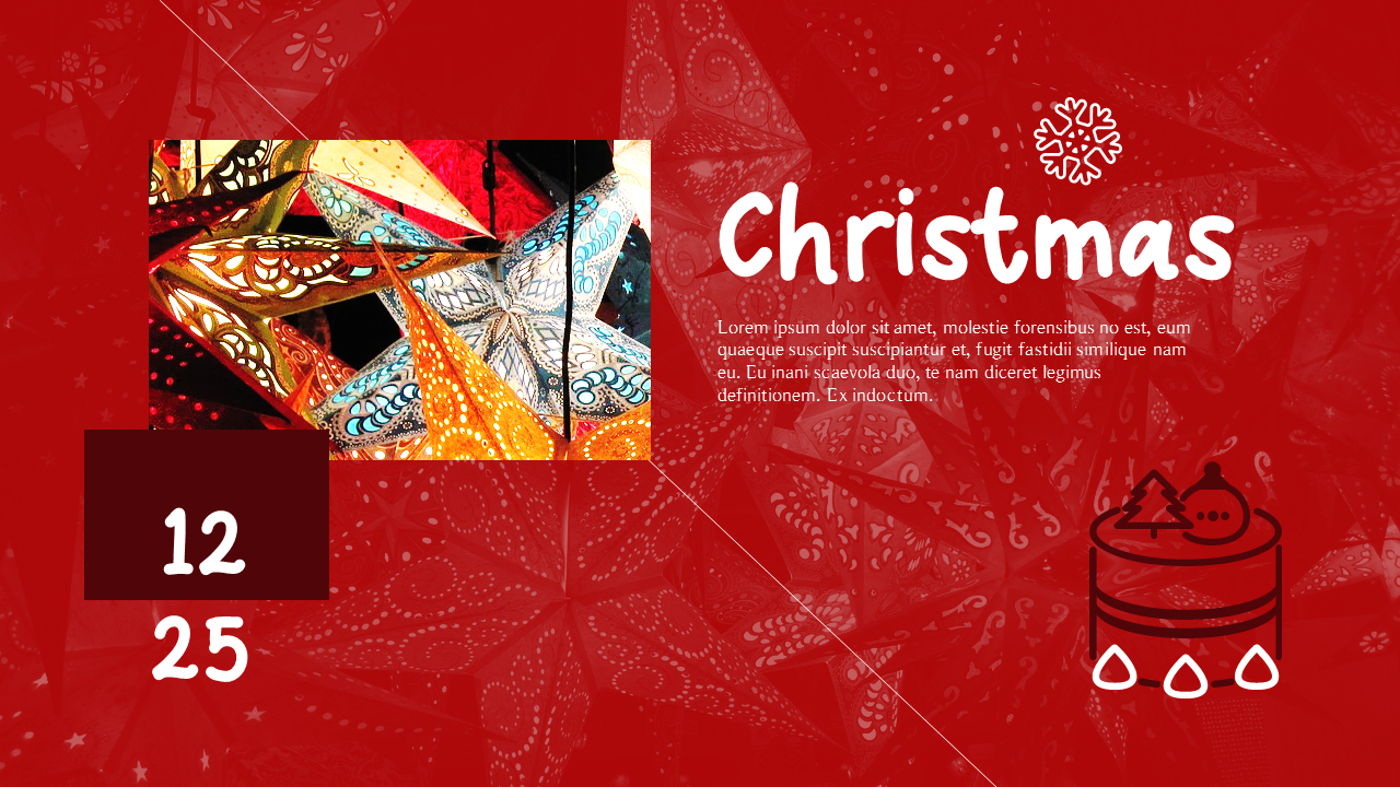 圣诞节快乐 设计简要模板_03