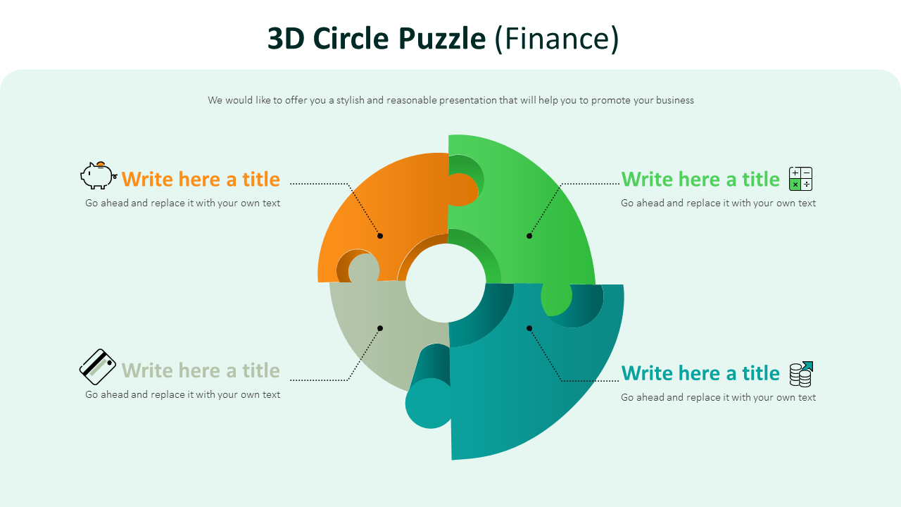 3d circle puzzle