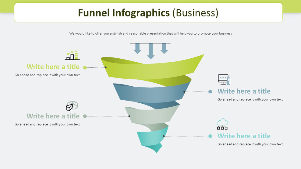 Funnel Infographics Diagram (Business)