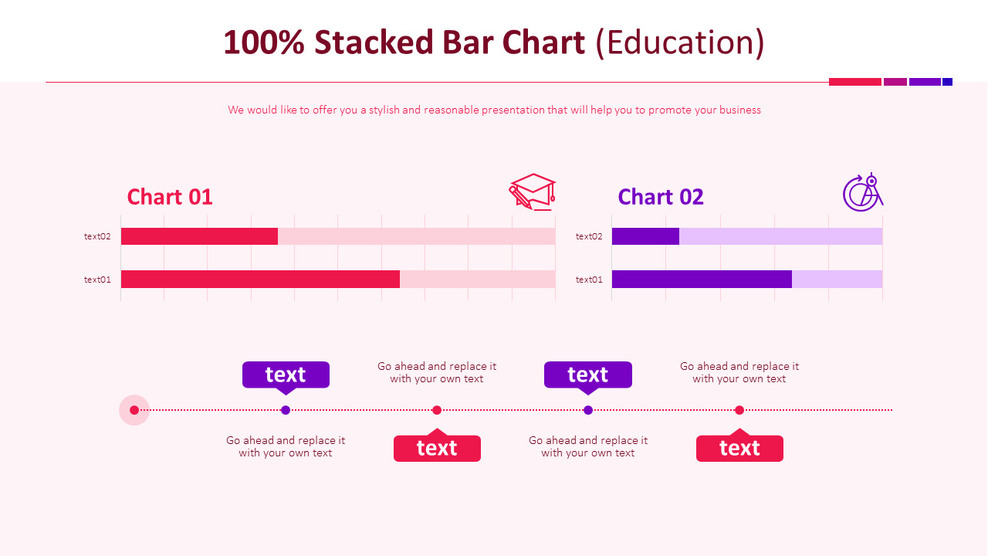 100％堆积条形图（教育）_01