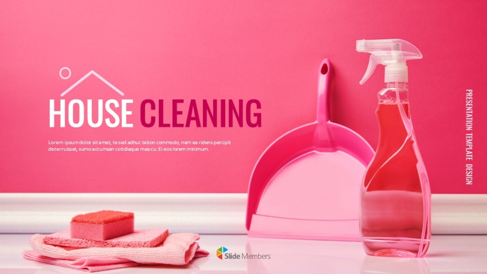 House Cleaning Easy Google Slides Template_01