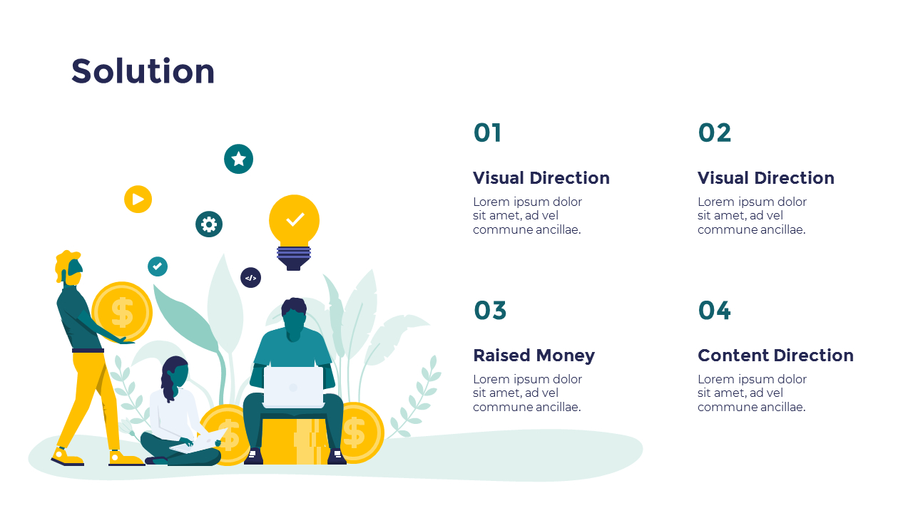 Business Pitch Deck Animated Slides in PowerPoint