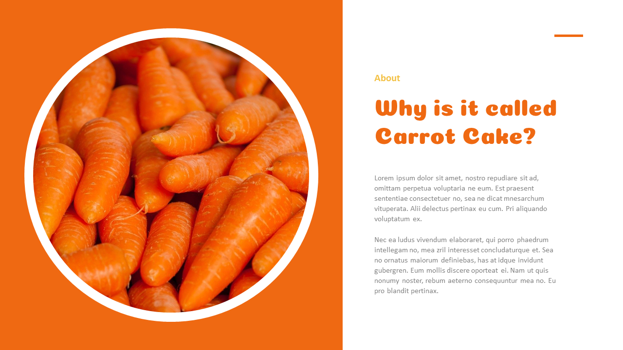 Gâteau à la carotte Présentations PPT_02