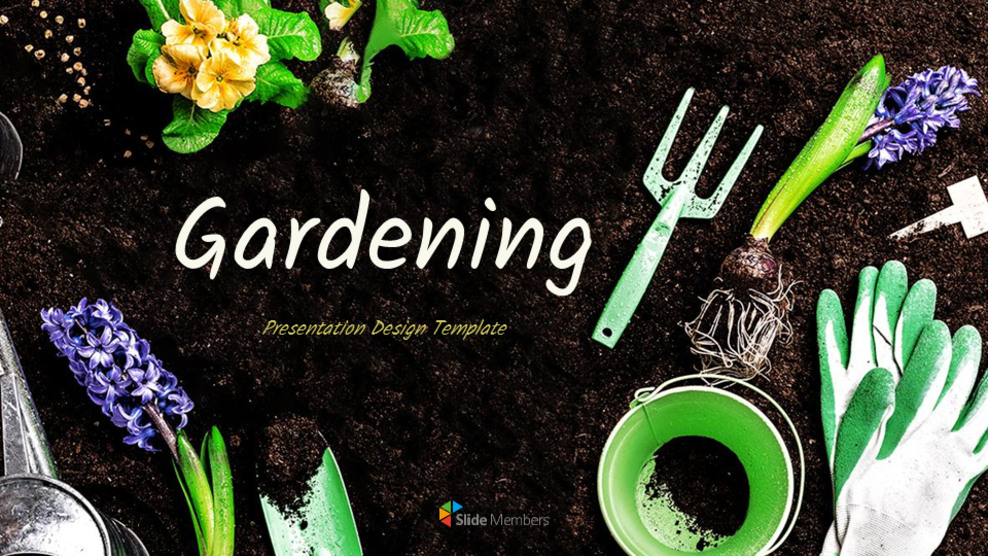 Gardening Simple Google Presentation_01