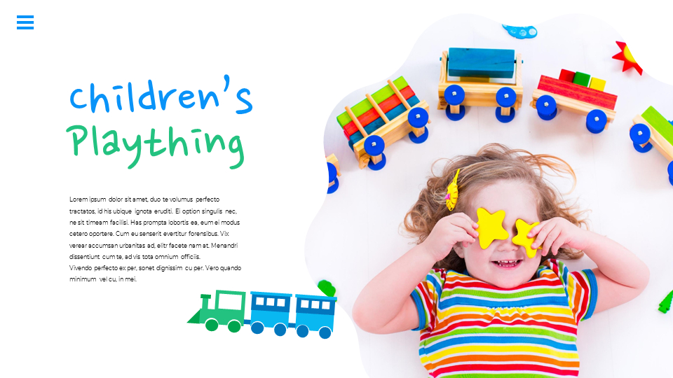 Happy Children's Day Simple PPT Templates