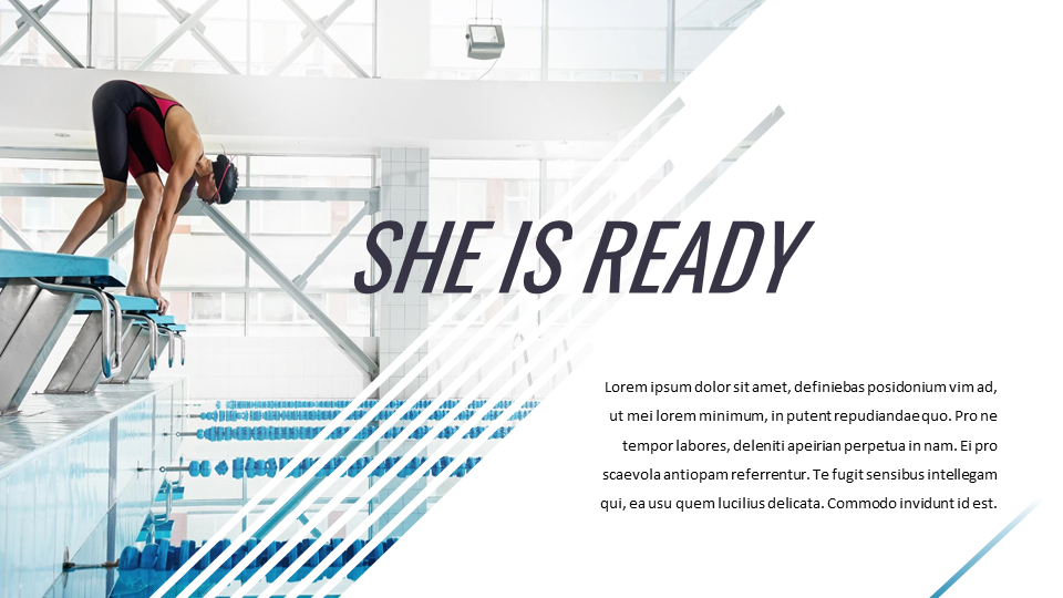 Swimming Google Slides mac