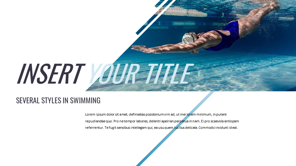 Swimming Google Slides mac