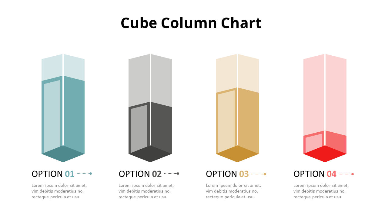 Animation Templates Simple Square 3d Bar Chart