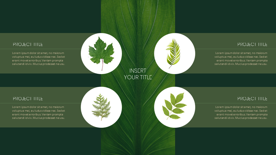 Botanical Google PowerPoint Slides