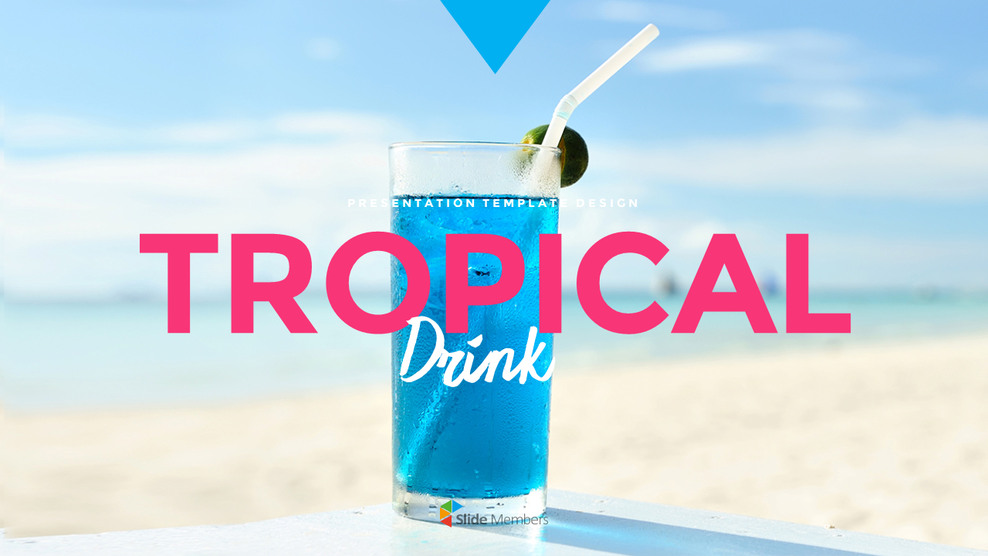 热带饮料 模板PPT._01