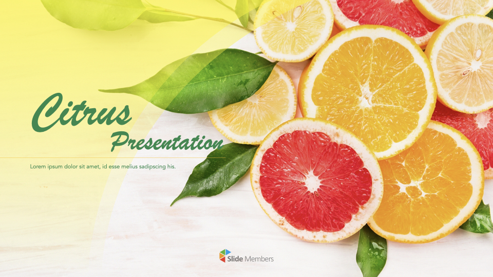 Wallpaper Citrus Keynote Examples For Free