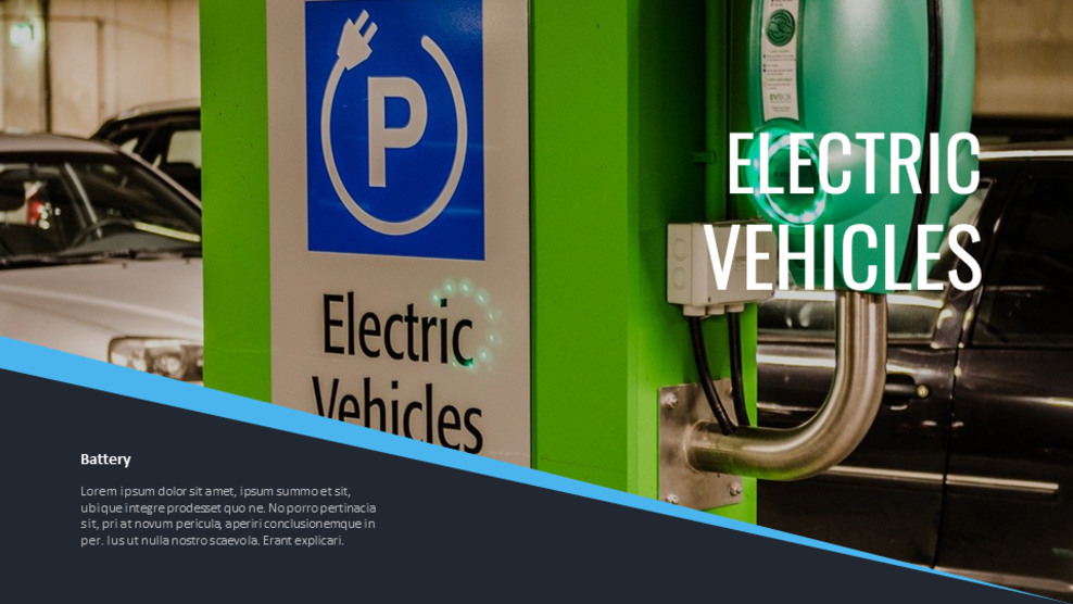 Electric Vehicles Google Slides Template Diagrams DesignIndustry