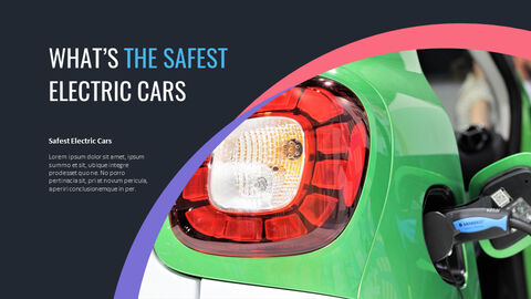 Electric Vehicles Startup PPT Templates