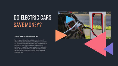 Electric Vehicles Startup PPT Templates