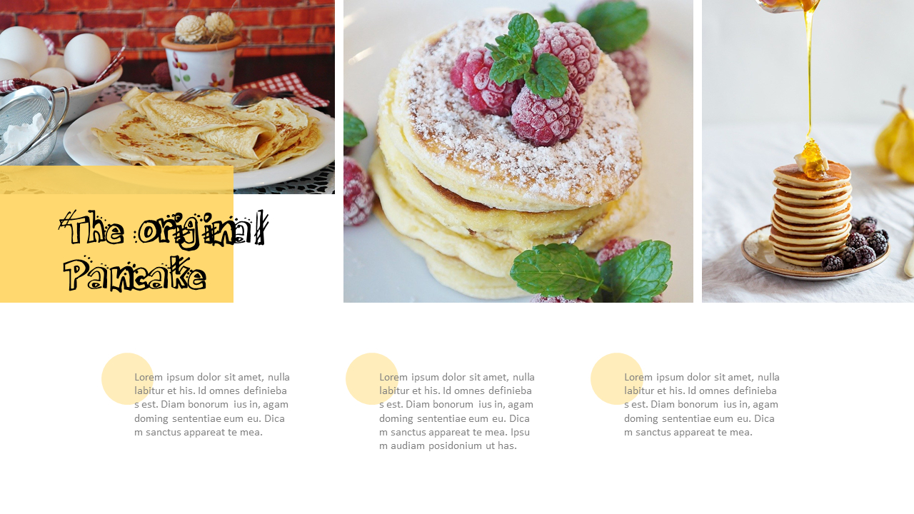 Pancake day Business Presentations