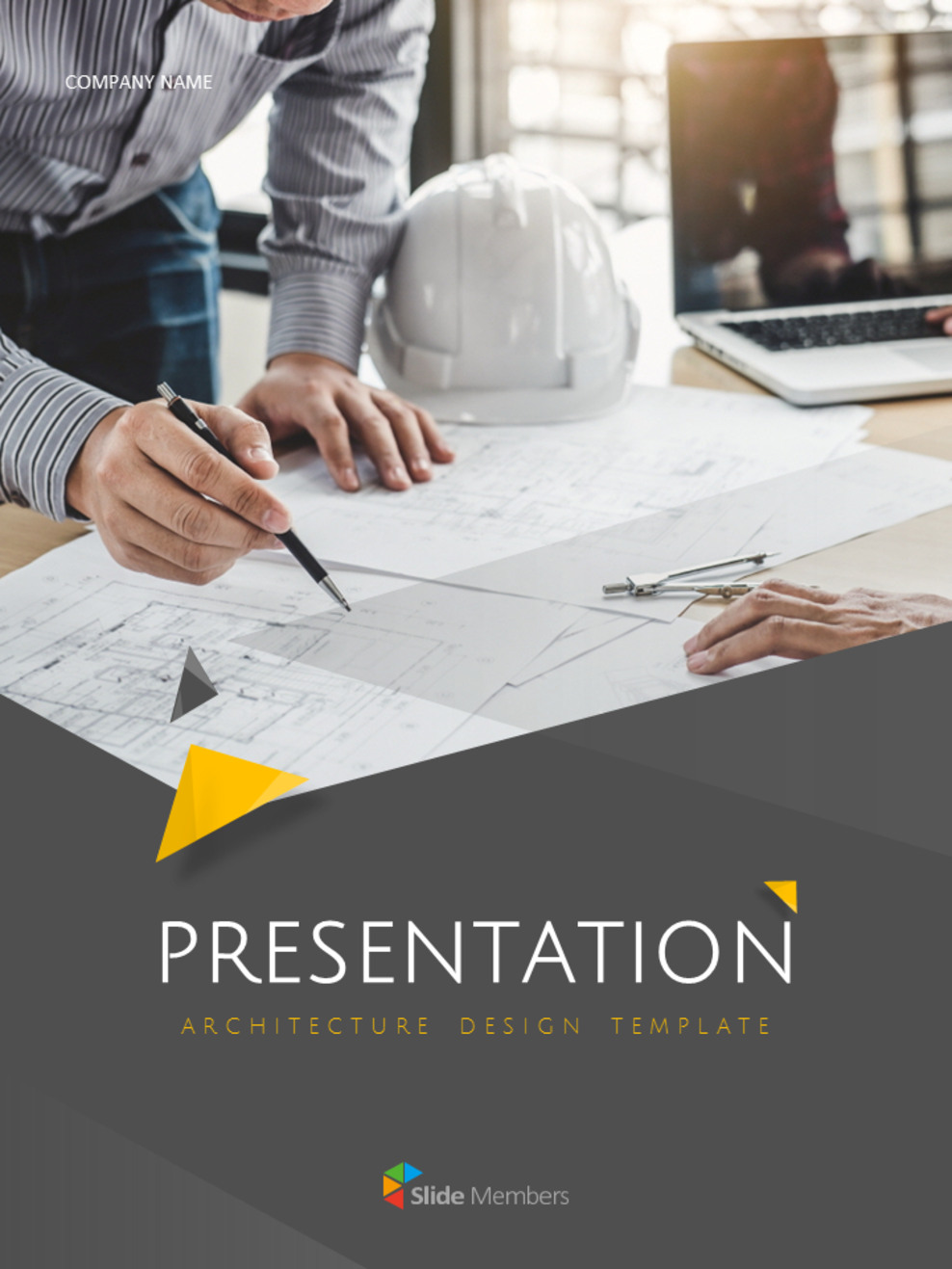 Architecture Vertical Design Google Slides Themes & Templates