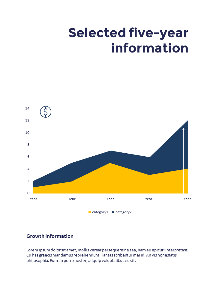 Annual Report Clean Design PowerPoint Templates