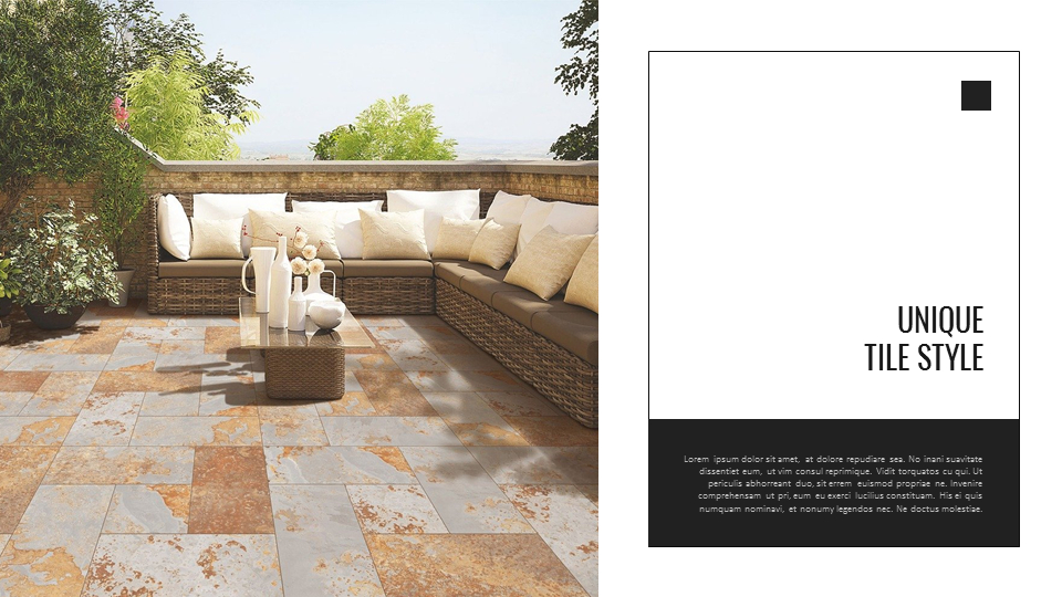 Tile Design PPT Background