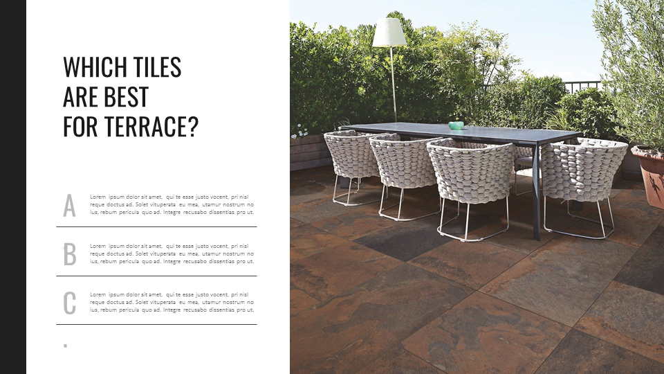 Tile Design PPT Background
