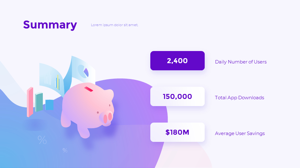 finance pitch powerpoint template