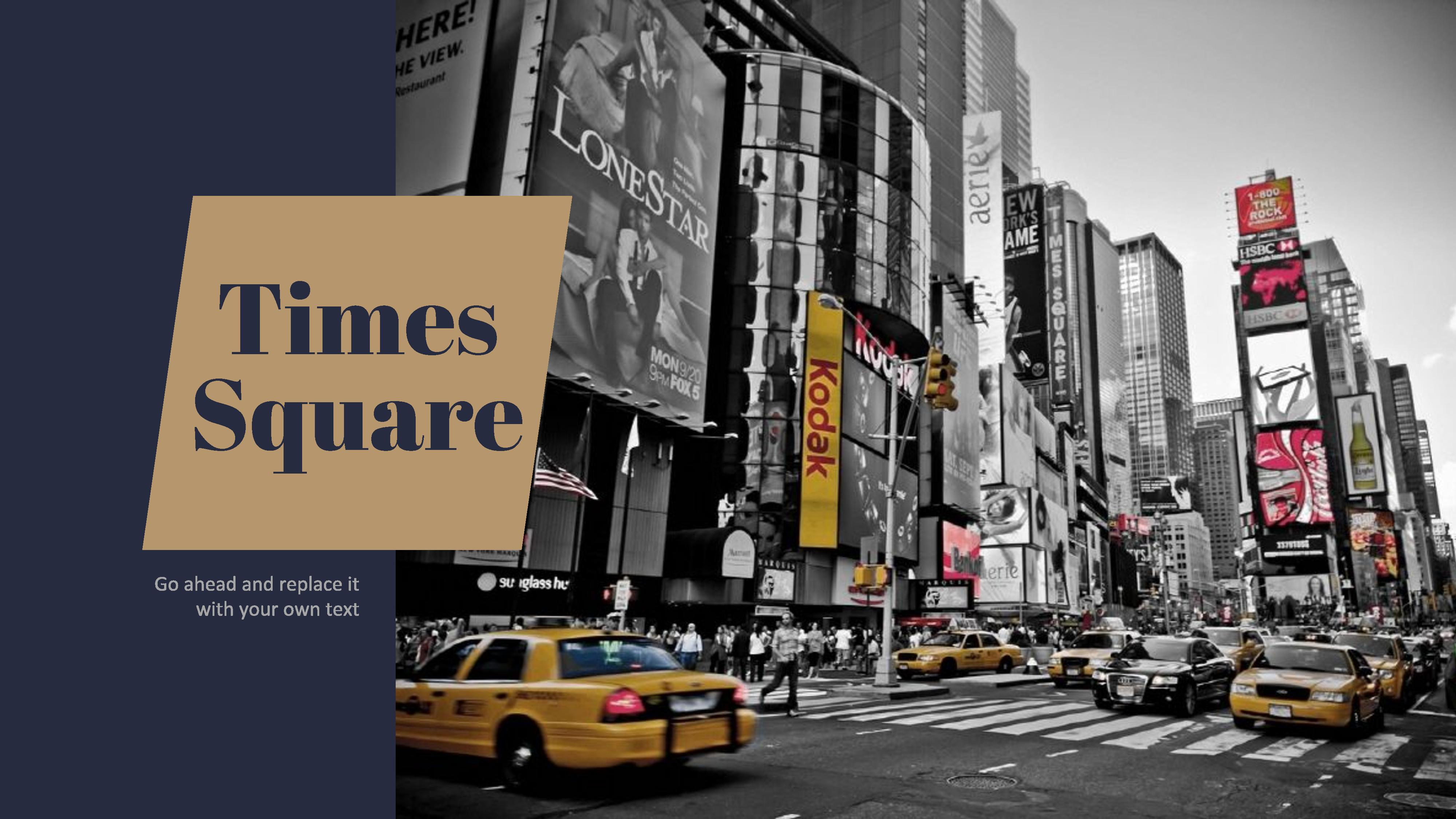New York City Google Slides Presentation Templates