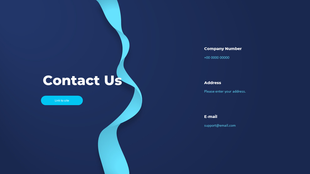 Contact Us Simple Deck Single Slides contact-us-simple-deck-single-slides