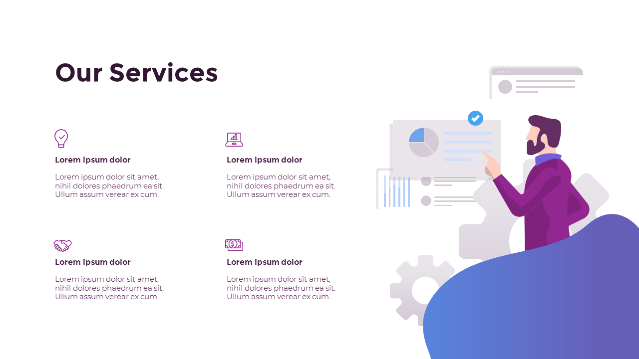 Our Services Deck|Product,|Single Slides