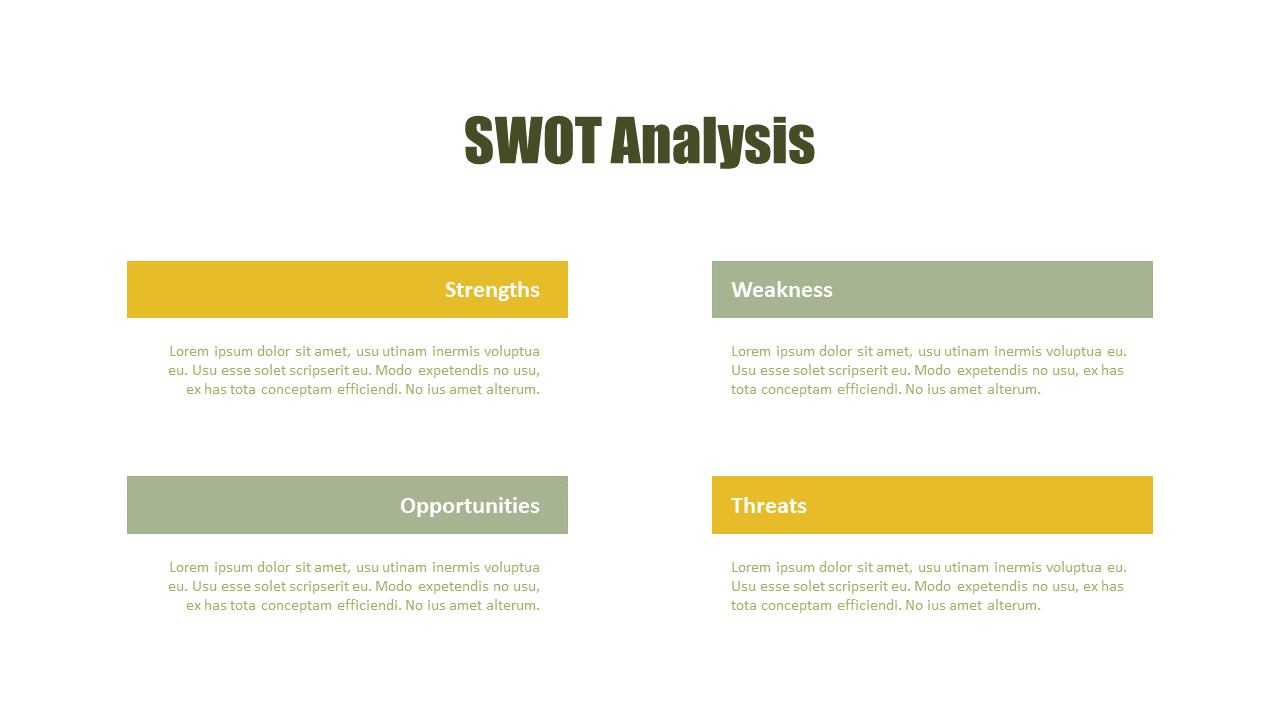 SWOT分析 简单的甲板_02
