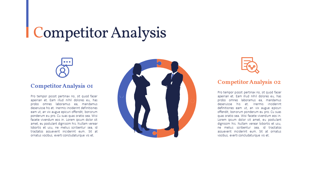 Competitor Analysis Template Page
