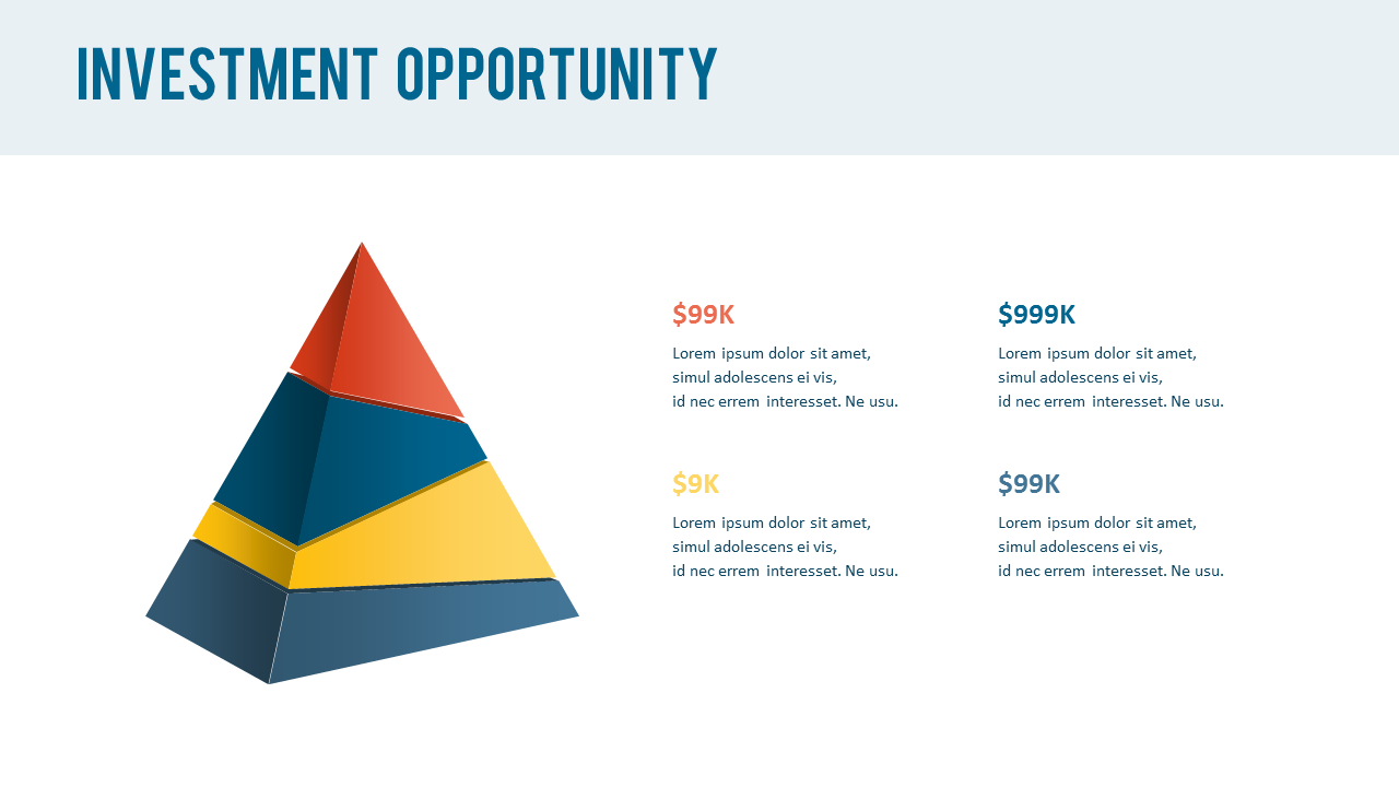 Investment Opportunity Slide PageFinancialsSingle