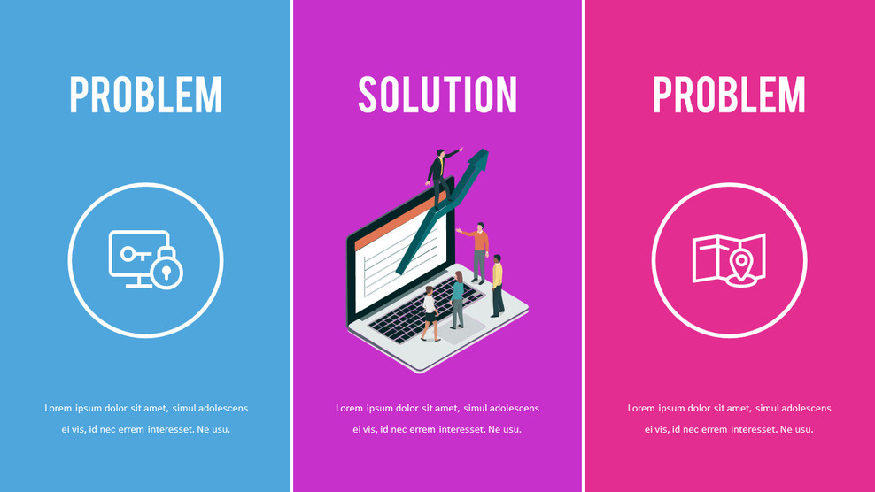 Problem & Solution Slide Deck Template