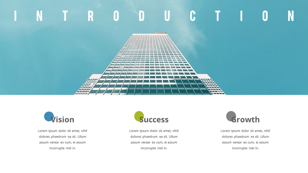 Introduction Deck Layout|Product, Services|Single Slides