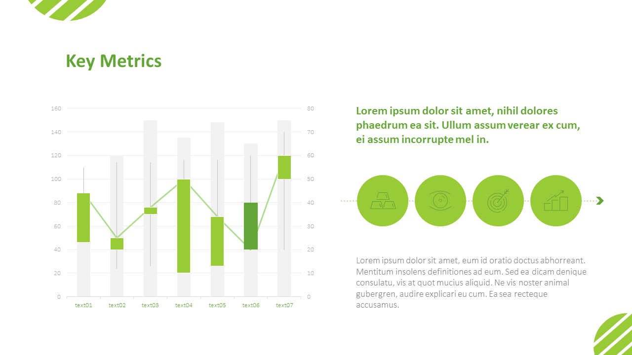 Key Metrics PPT Background