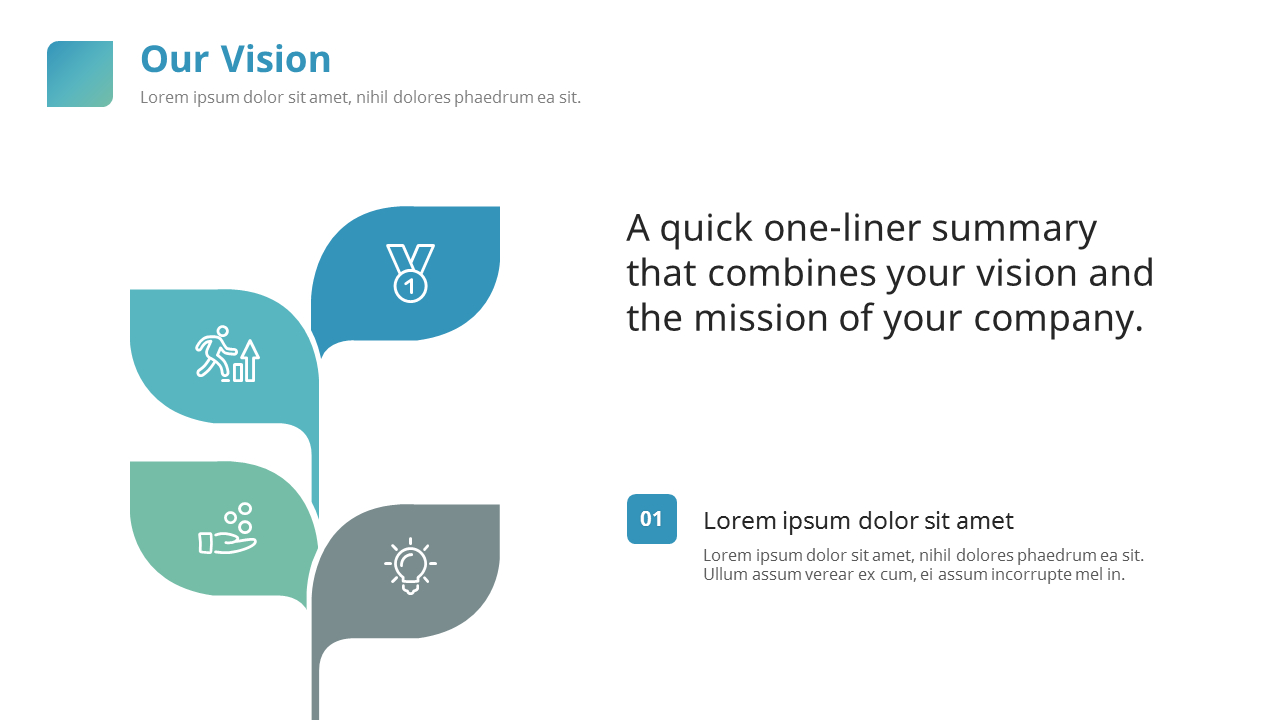 Our Vision Slide Layout