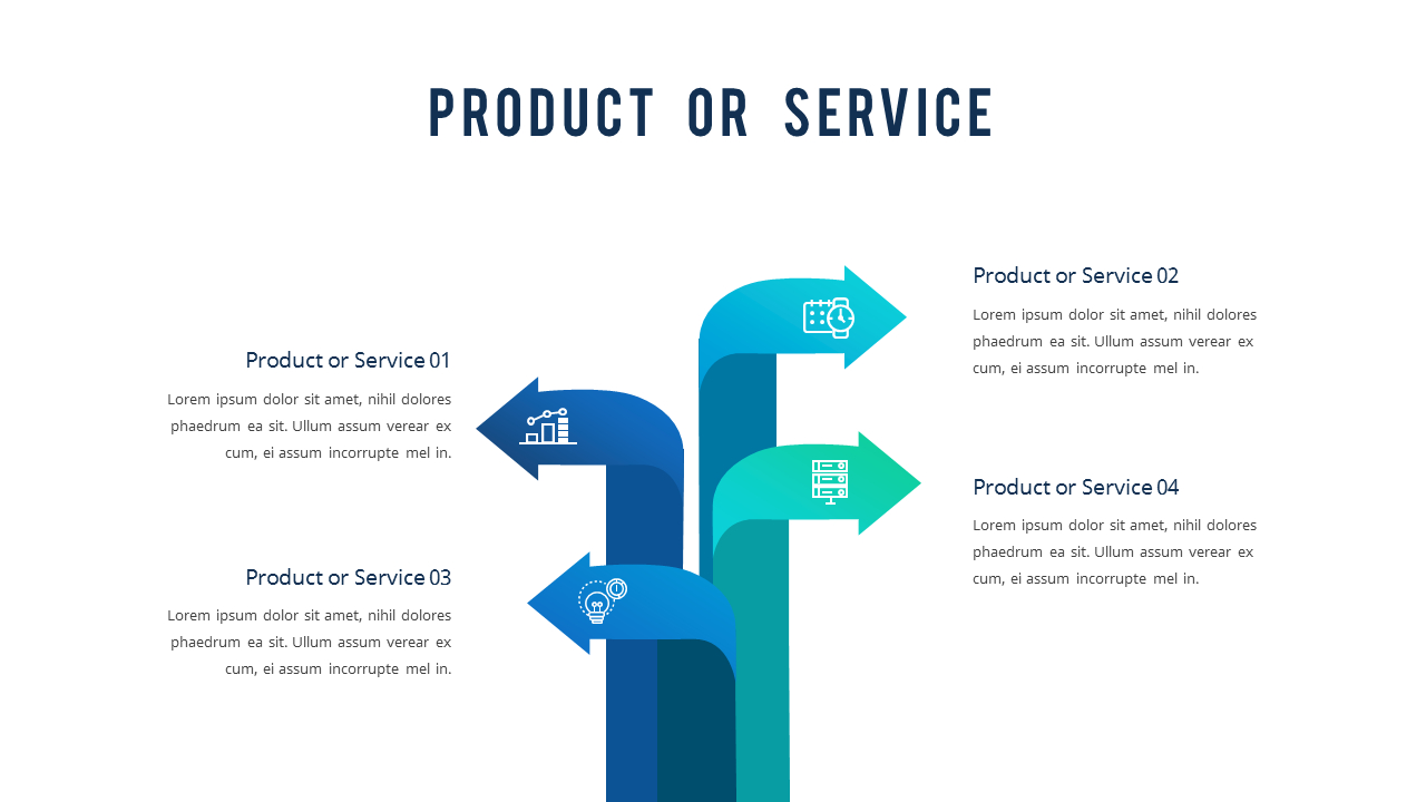 Product or Service Simple Deck|Services|Single Slides