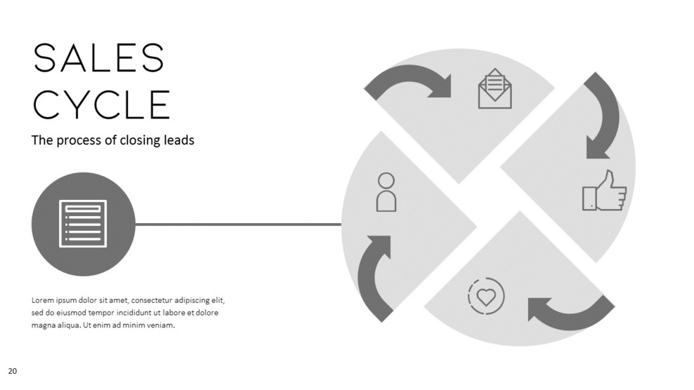 Sales Plan Slide Deck TemplateMarketing,Single