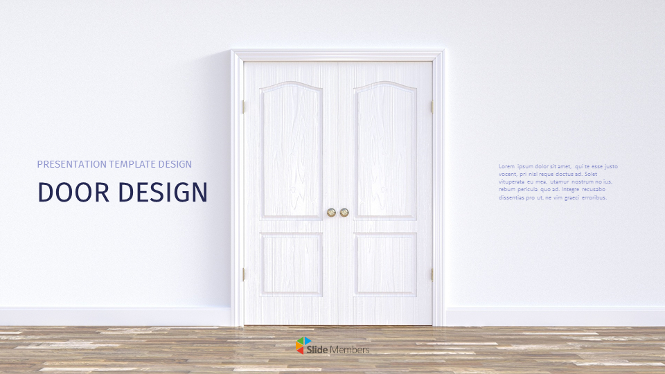 Door Design Interactive Google Slides