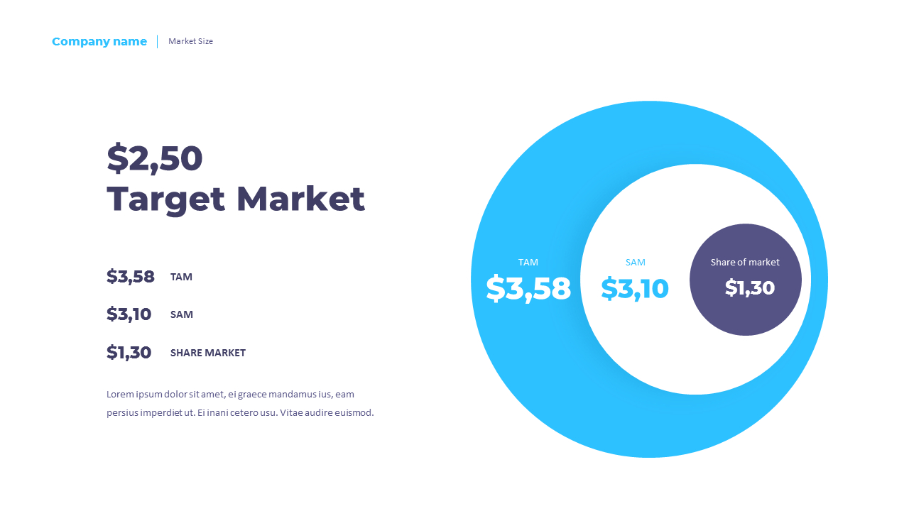 Target Market Simple Silde