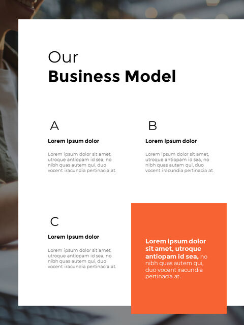 Annual Report Design Layout PowerPoint