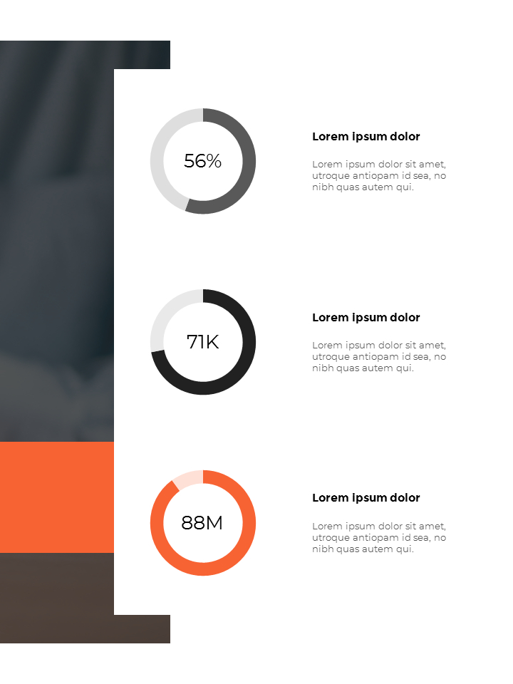 Annual Report Design Layout PowerPoint