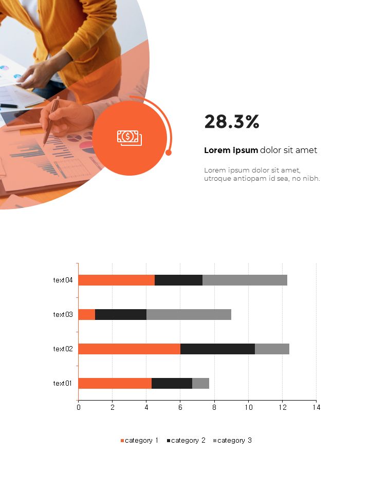 Annual Report Design Layout PowerPoint
