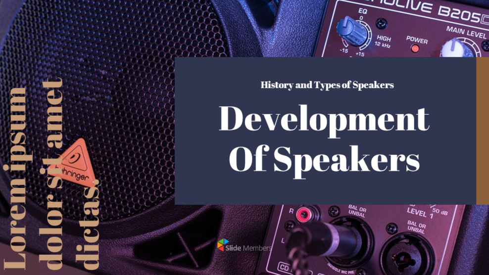 Development of speakers Google Presentation Templates_01