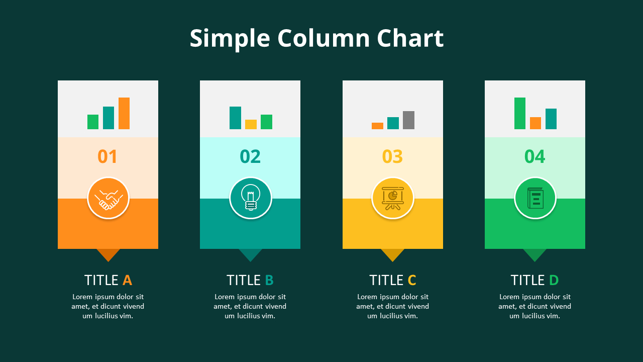 Various Types of Chart Infographic Animation Templates